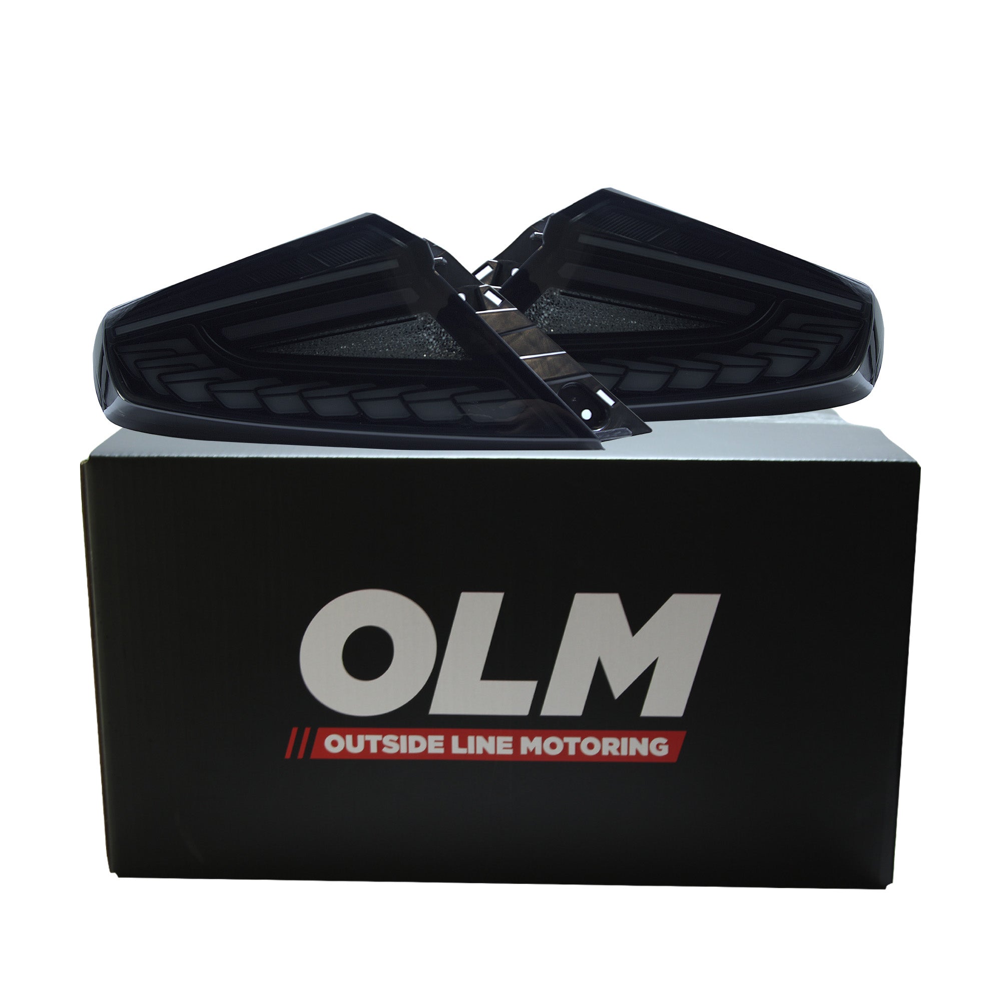 OLM Phantom-Spec LED Taillights (Smoke Lens White Optic) - 2022+ WRX