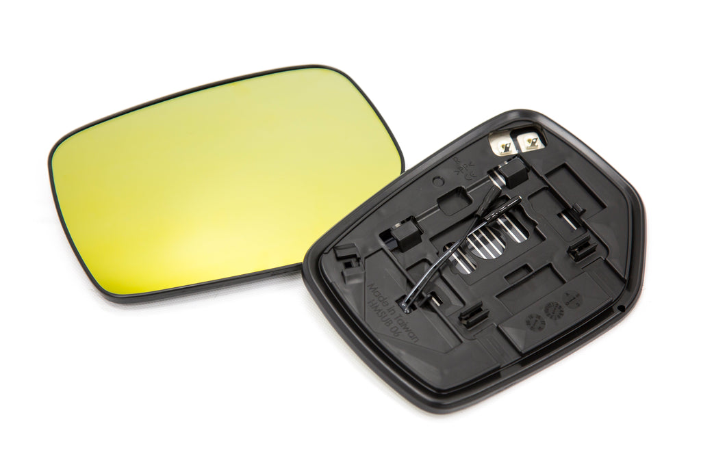OLM Wide Angle Convex Mirrors with Defrosters (Golden) - 2015-2021 WRX / STI