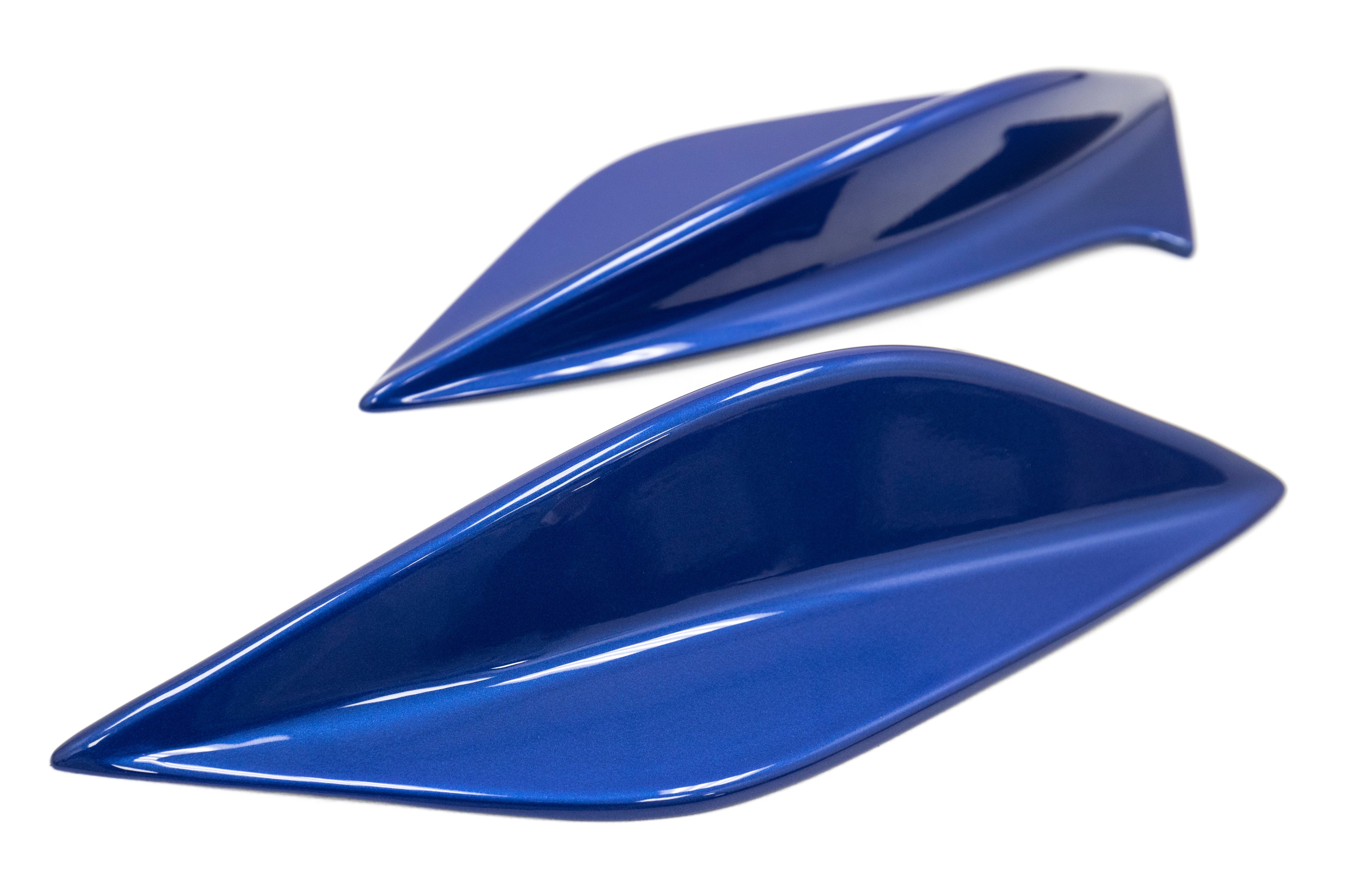 OLM STI Spoiler Side Fins - 2015+ WRX / 2015+ STI- WRB (K7X)