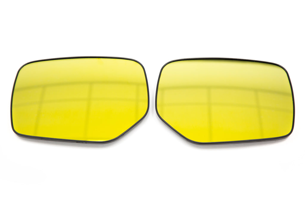 OLM Wide Angle Convex Mirrors with Defrosters (Golden) - 2015-2021 WRX / STI