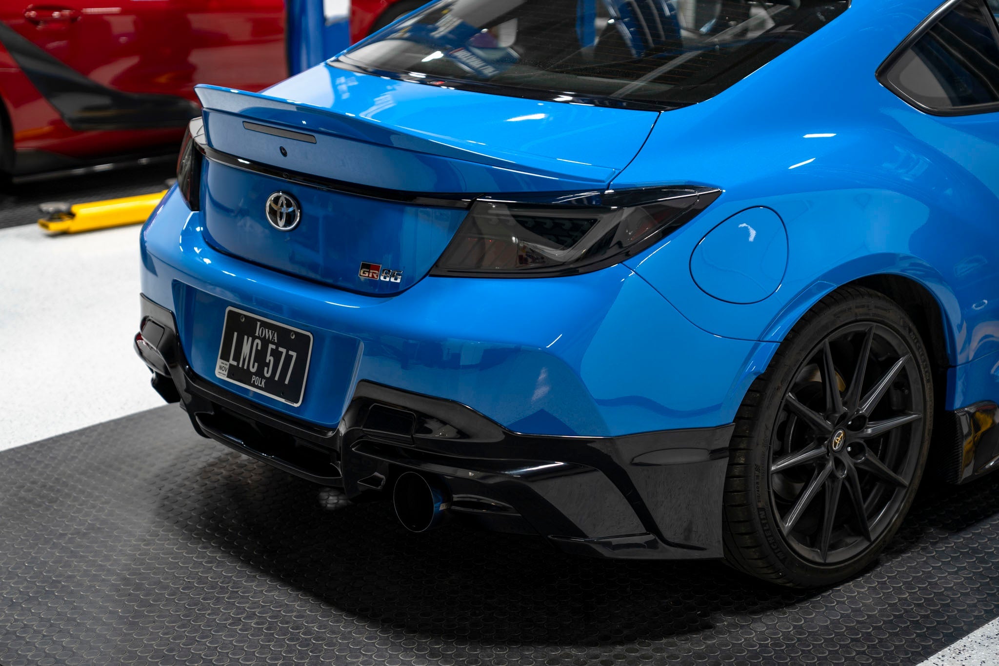 OLM TR Style Rear Bumper Lip (Unpainted) - 2022+ GR86 / BRZ