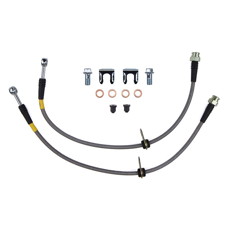 FactionFab Front / Rear Stainless Steel Brake Lines Subaru STI 2018+
