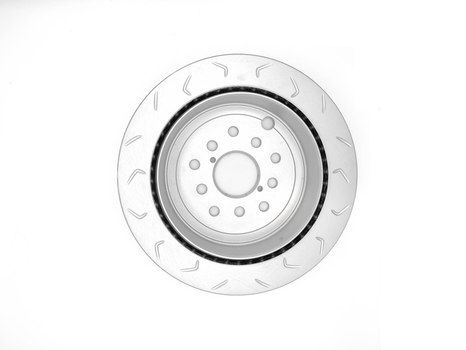 FactionFab Slotted Rear Rotor V2 Dual Drilled - 2022+ Subaru WRX / 2013-2020 FR-S BRZ 86 / 2022-2026 BRZ GR86 Non-Brembo*