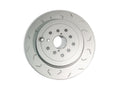 FactionFab Slotted Rear Rotor V2 Dual Drilled - Subaru STI 2008-2017