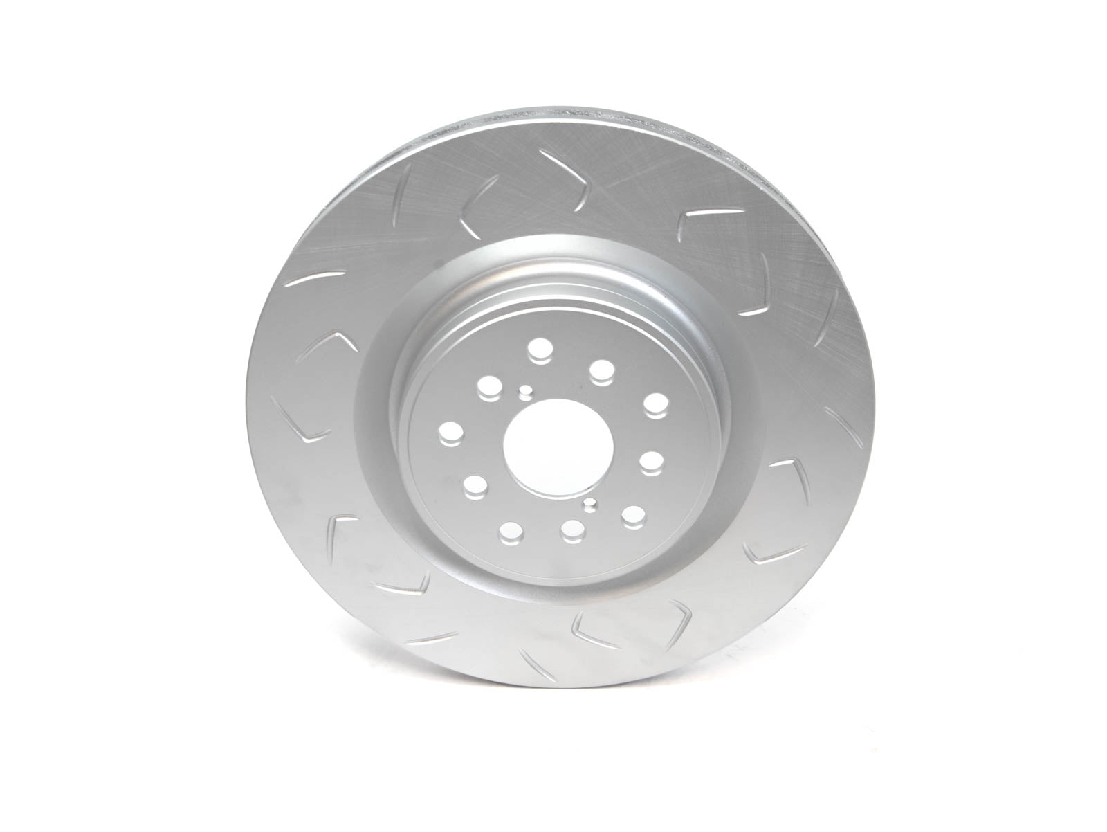 FactionFab Slotted Front Rotor V2 Dual Drilled - Subaru STI 2018-2021