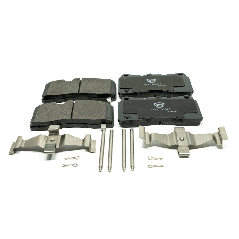 FactionFab V2 Front Brake Pads - 2004-17 Subaru STI