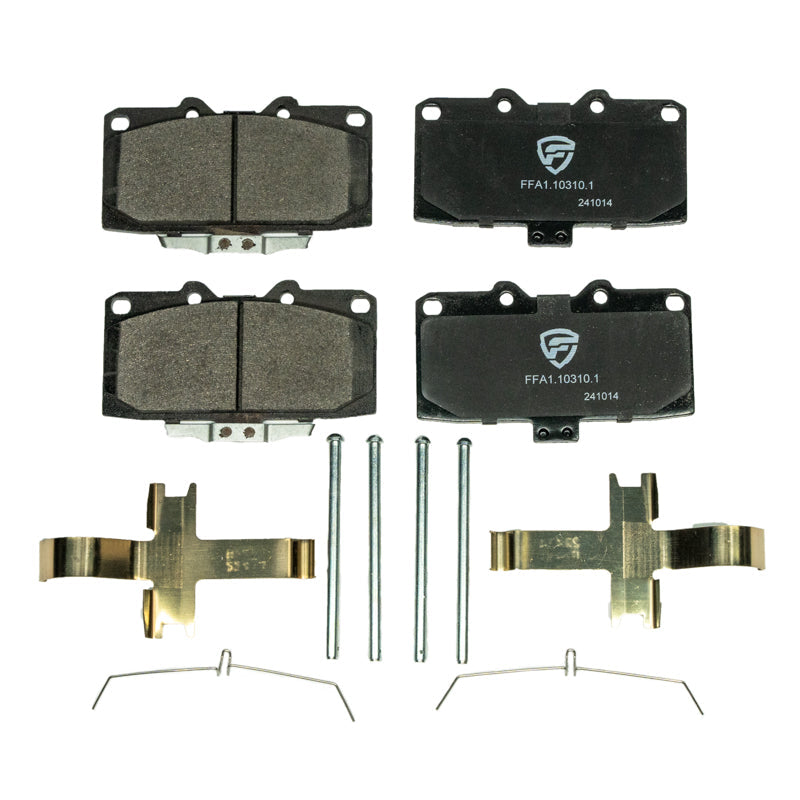 FactionFab V2 Front Brake Pads - 2006-2007 Subaru WRX