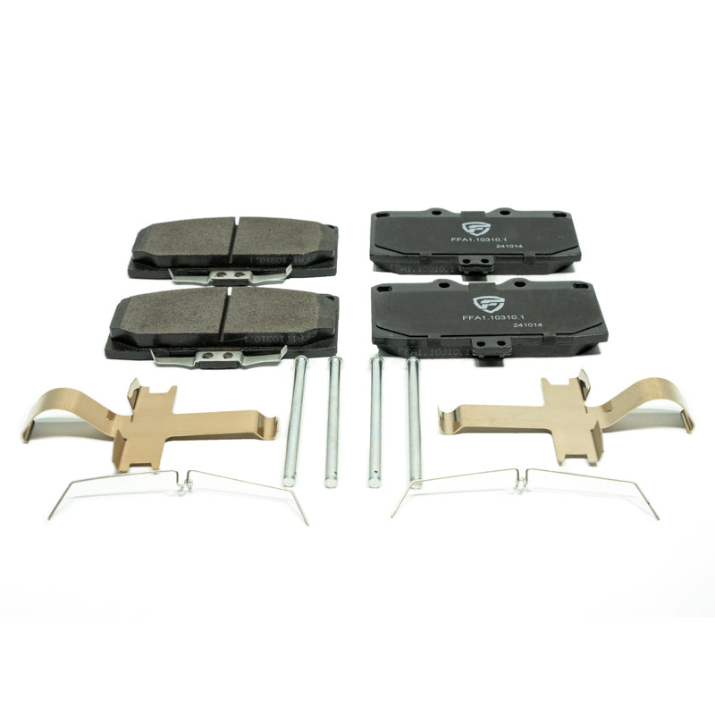 FactionFab V2 Front Brake Pads - 2006-2007 Subaru WRX