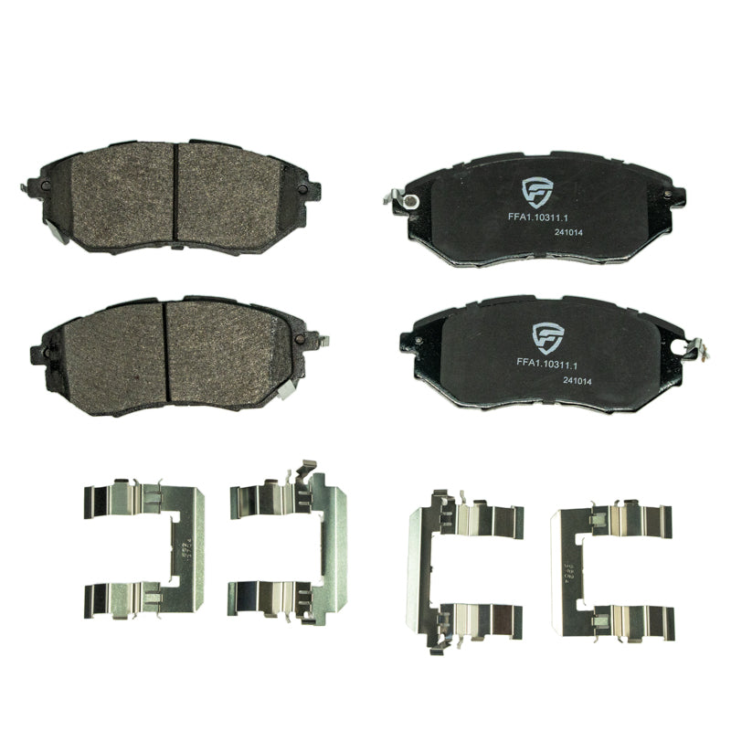 FactionFab V2 Front Brake Pads - 2015-2021 WRX