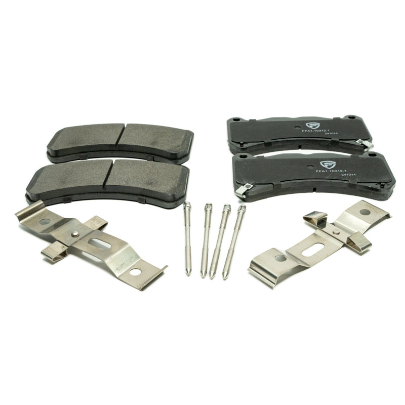 FactionFab V2 Front Brake Pads - 2018-2021 STI / 2024+ WRX TS & TR