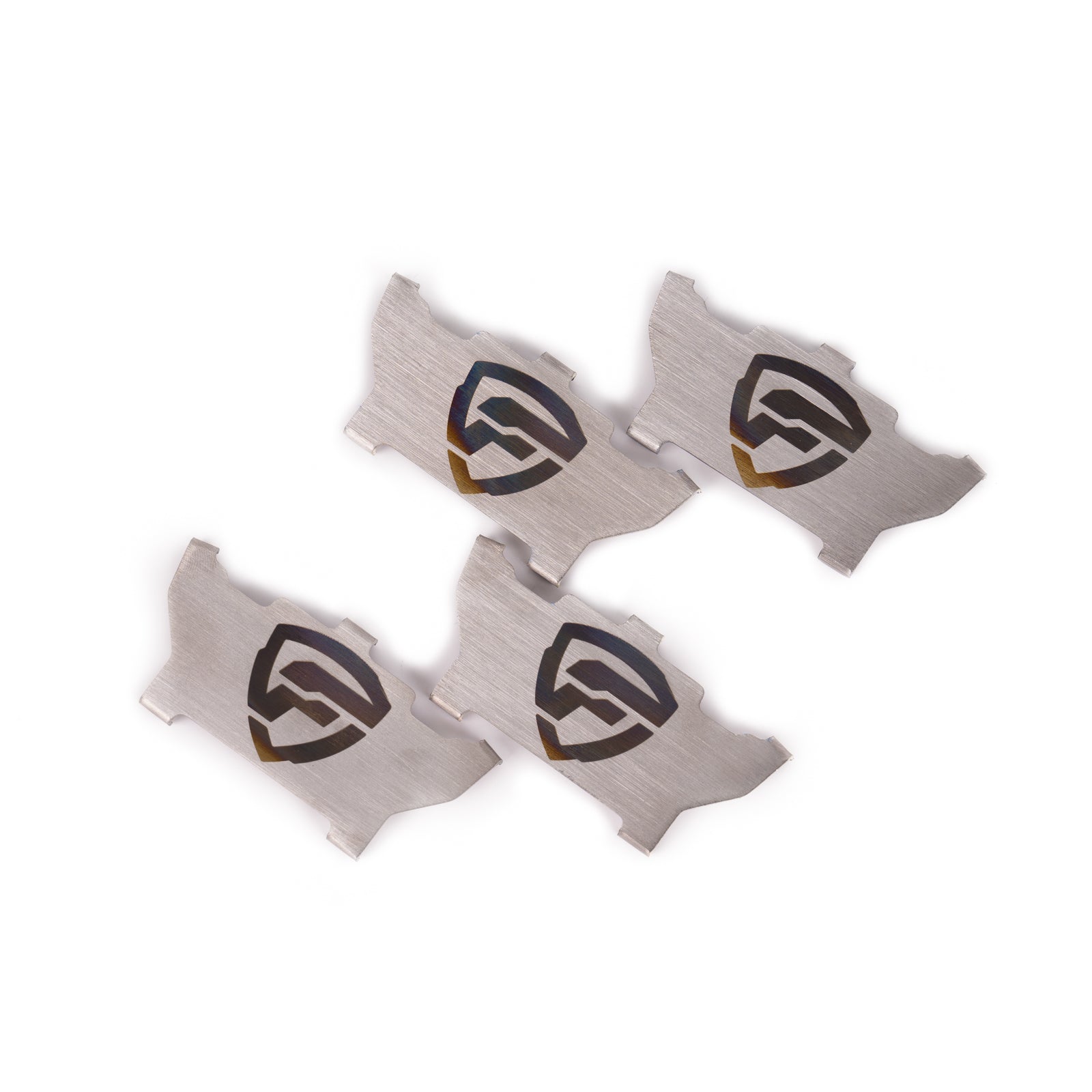 FactionFab Titanium Rear Brake Shim Set - 2022+ Subaru WRX 6mt, 2013-2020 BRZ 86 / 2022+ BRZ GR86