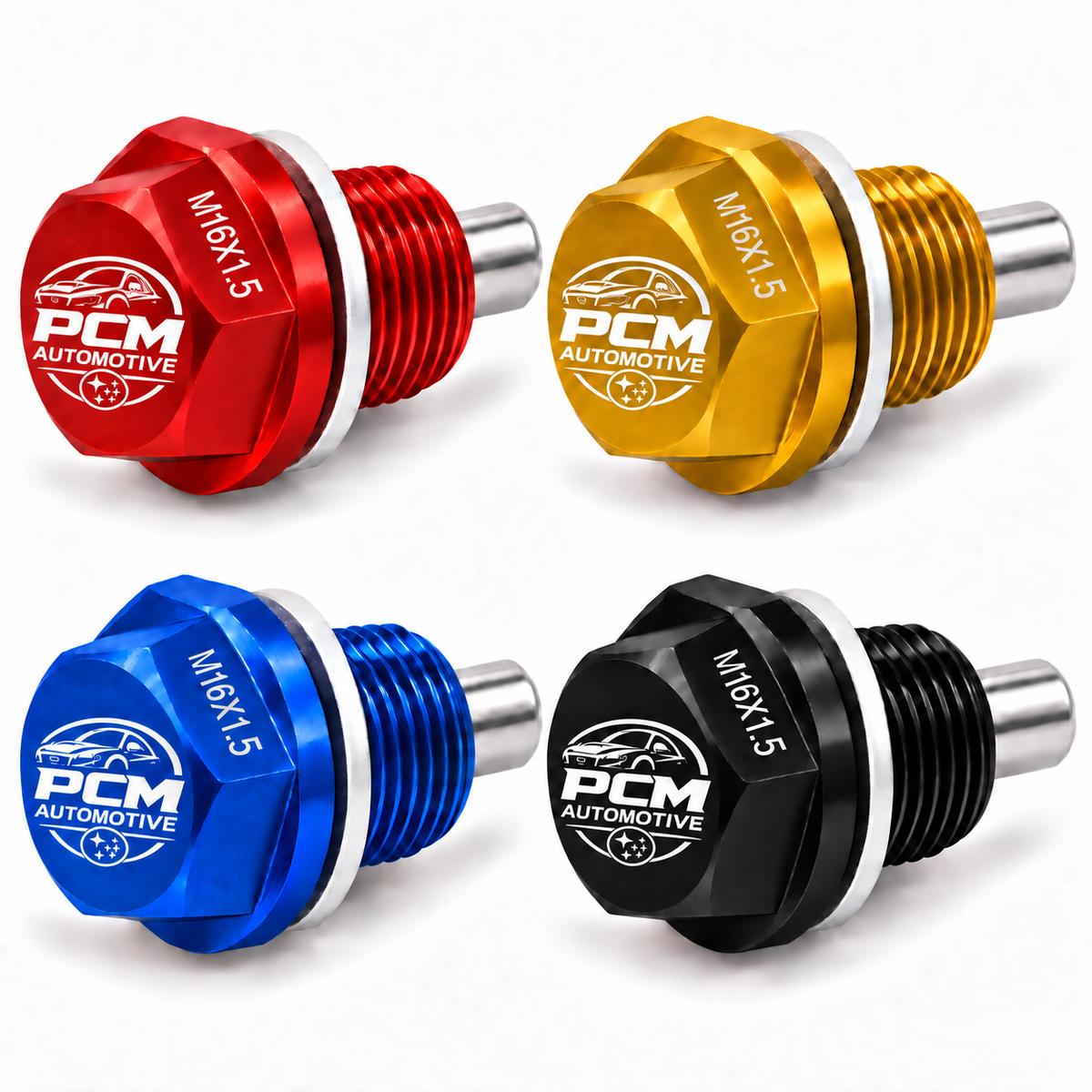 PCM Automotive Subaru FB/FA Magnetic Oil Drain Plug – M16 × 1.5