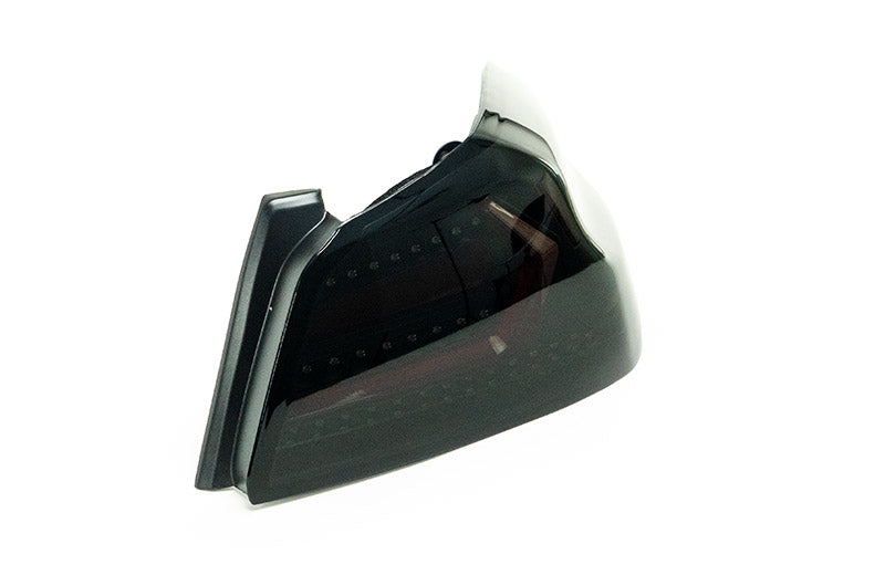 OLM Evolution Tail Lights (Smoked Lens, Black Base, Red Bar) - 2015-2021 WRX / STI
