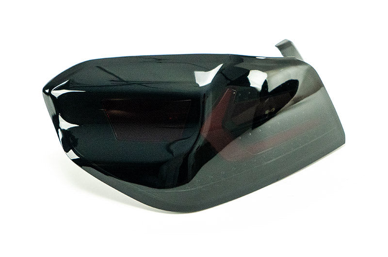 OLM Evolution Tail Lights (Smoked Lens, Black Base, Red Bar) - 2015-2021 WRX / STI