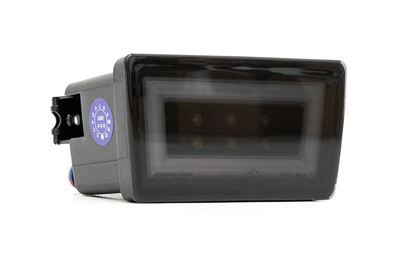 OLM F1 NB+R V2 (Smoke Lens, Gloss Black Base, White Bar) - 2022 WRX