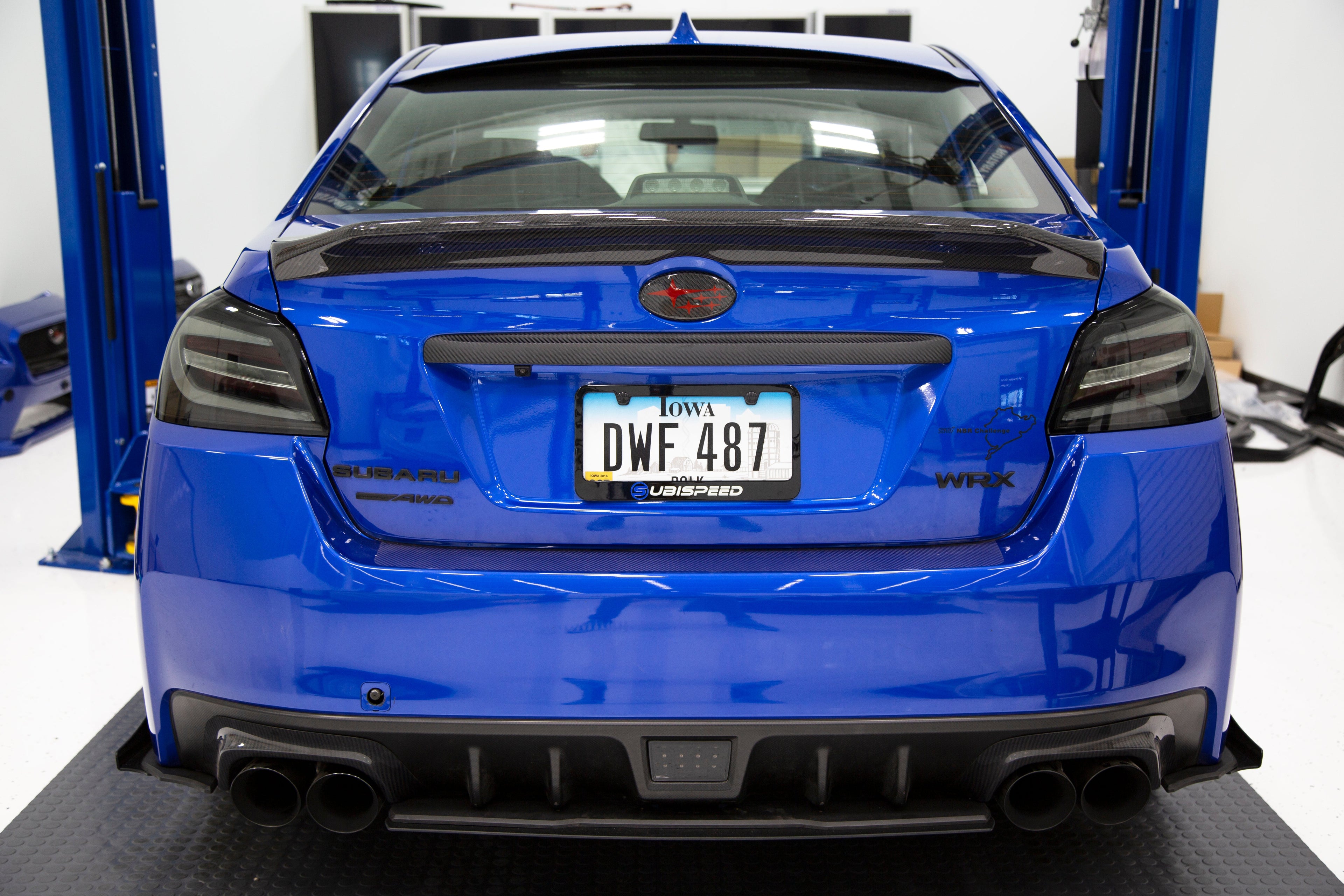 OLM Point Five Carbon Fiber Duckbill Spoiler 2015+ WRX / STI
