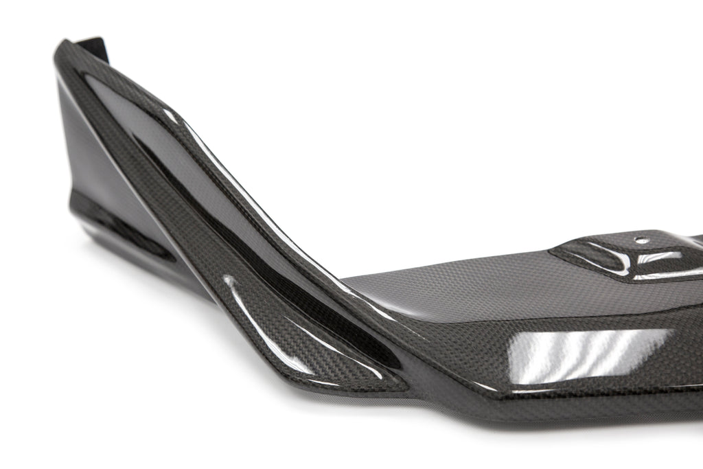 OLM S208 Style Carbon Fiber Front Bumper Lip - 2015-2017 WRX / STI