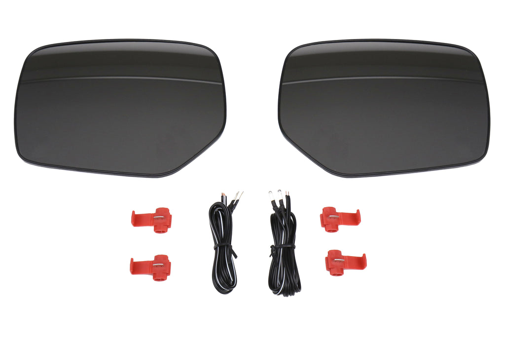 OLM Wide Angle Convex Mirrors with Turn Signals (clear) - 2015-2021 WRX / STI