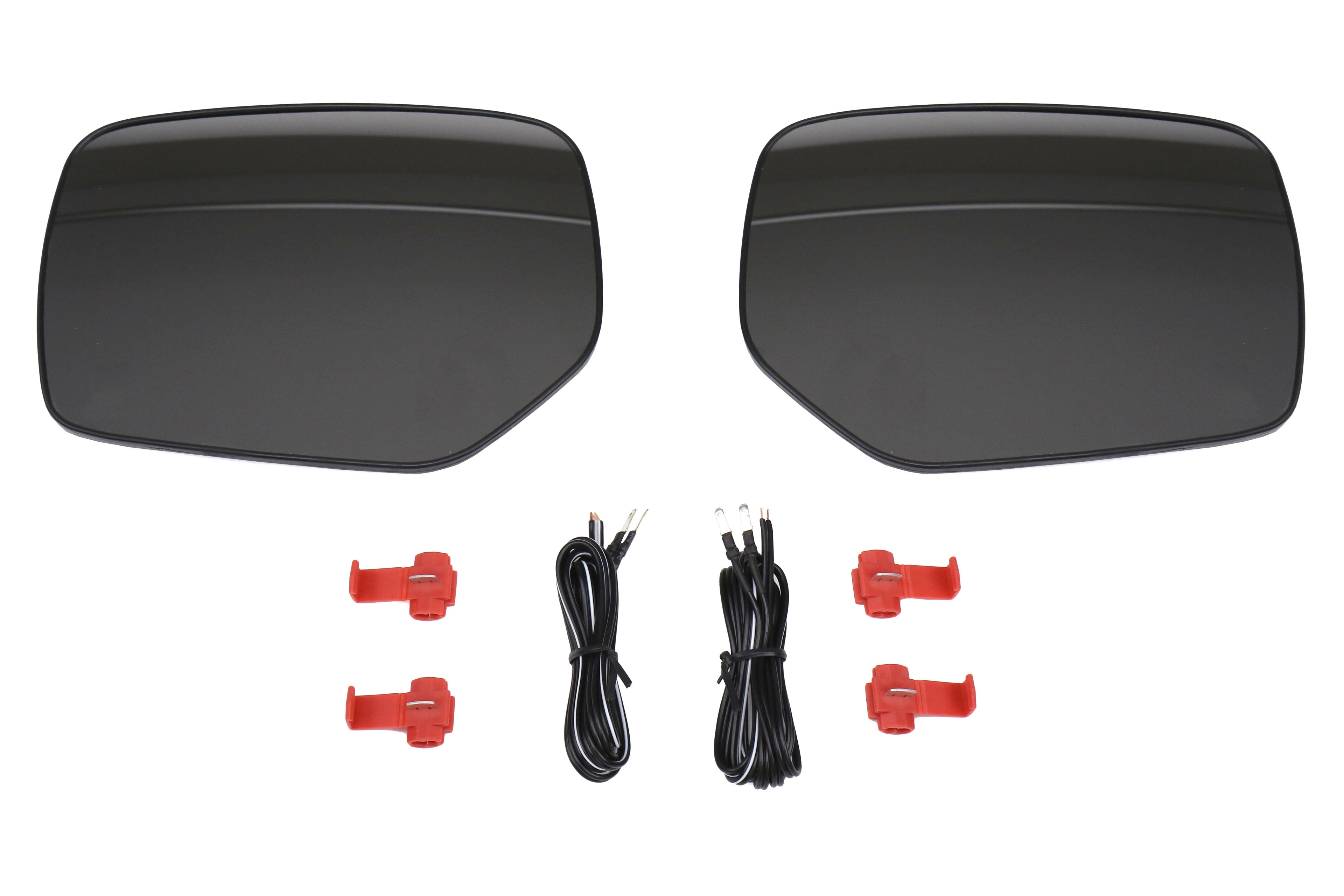 OLM Wide Angle Convex Mirrors with Turn Signals (clear) - 2015-2021 WRX / STI