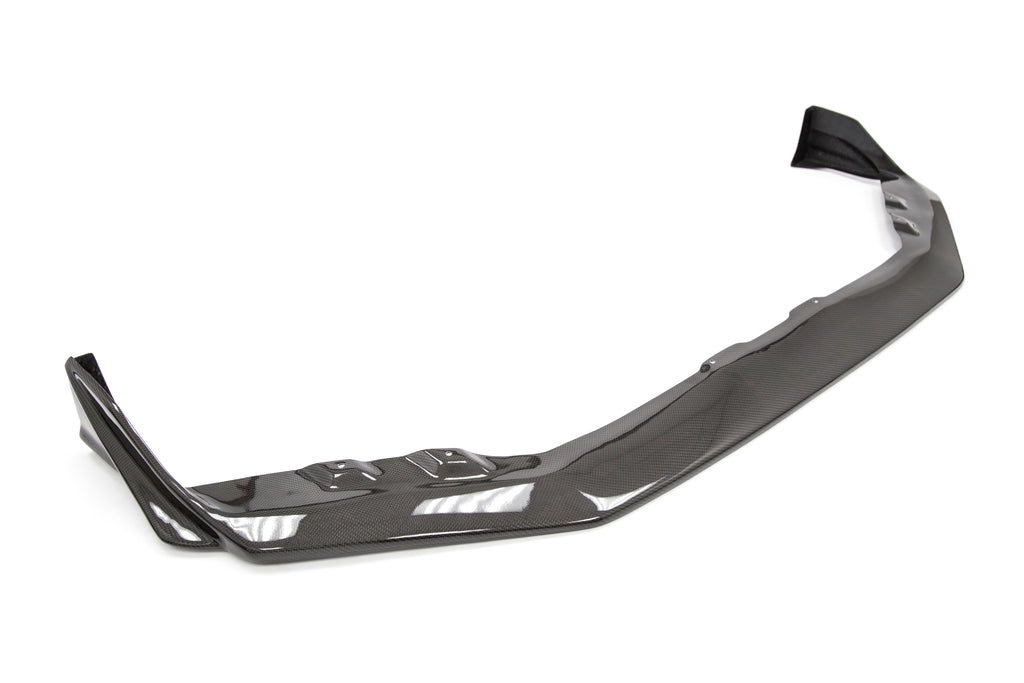 OLM S208 Style Carbon Fiber Front Bumper Lip - 2015-2017 WRX / STI