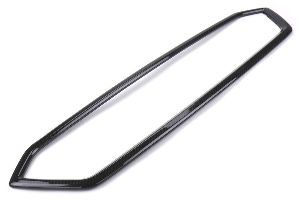 OLM LE Dry Carbon Fiber Grille Garnish (Outer) - 2018-2021 Subaru WRX / STI