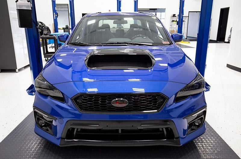 OLM Oversized Carbon Fiber Hood Scoop - 2015-2021 WRX / STI