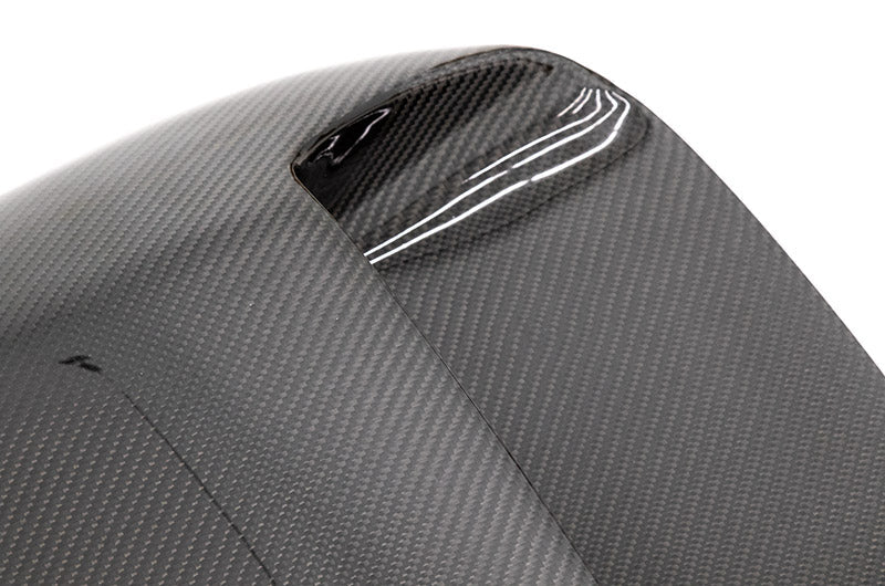 OLM Oversized Carbon Fiber Hood Scoop - 2015-2021 WRX / STI