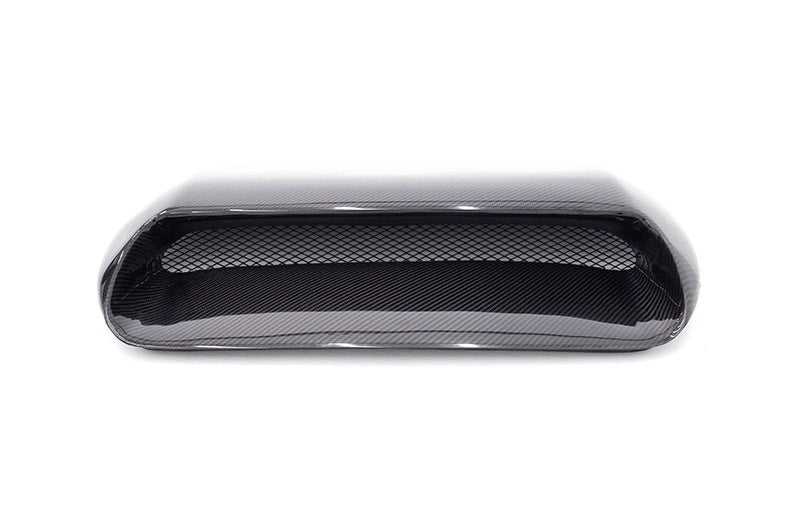 OLM Oversized Carbon Fiber Hood Scoop - 2015-2021 WRX / STI