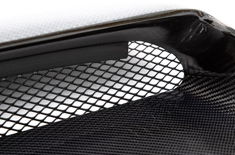 OLM Oversized Carbon Fiber Hood Scoop - 2015-2021 WRX / STI