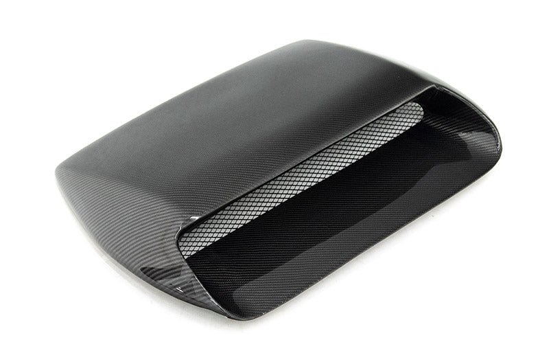 OLM Oversized Carbon Fiber Hood Scoop - 2015-2021 WRX / STI