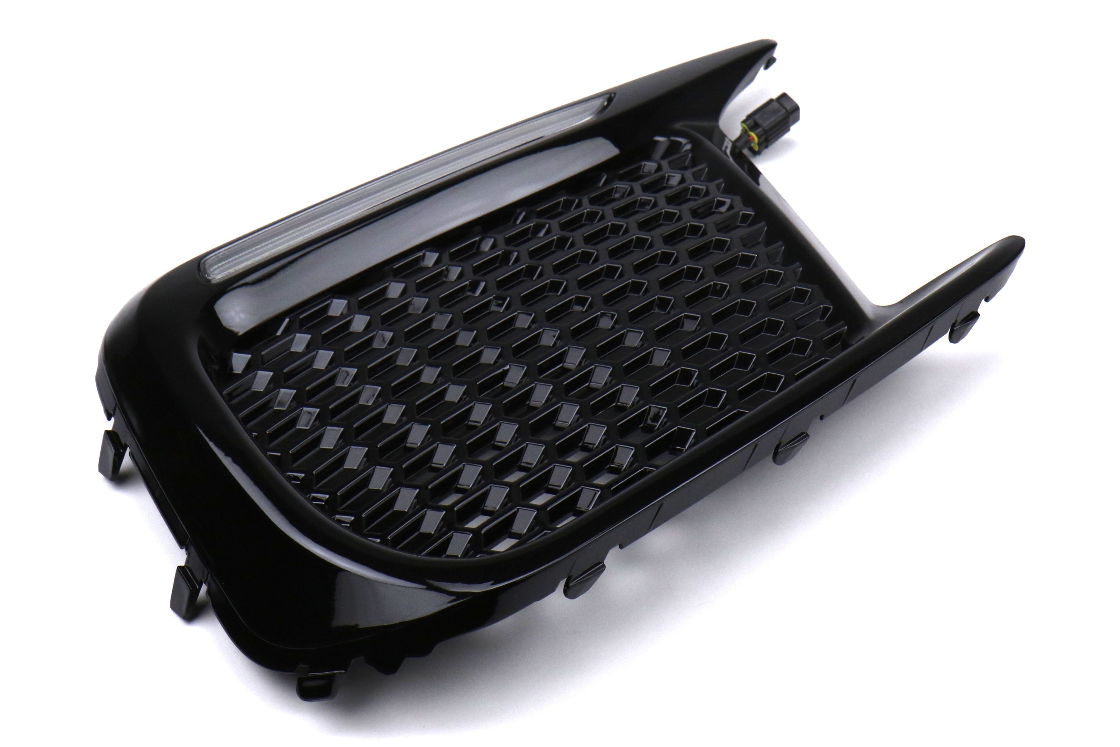 OLM Facelift JDM Style DRL / Sequential Turn Signal Bezel (No Fog Hole) - 18+ WRX* / STI