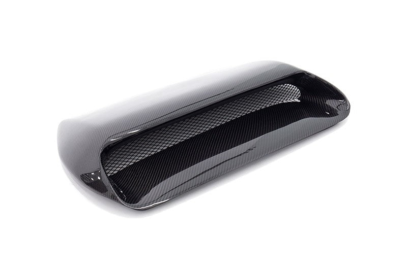 OLM Oversized Carbon Fiber Hood Scoop - 2015-2021 WRX / STI